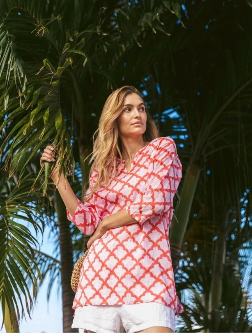 Roller Rabbit Kurta Jemina Red
